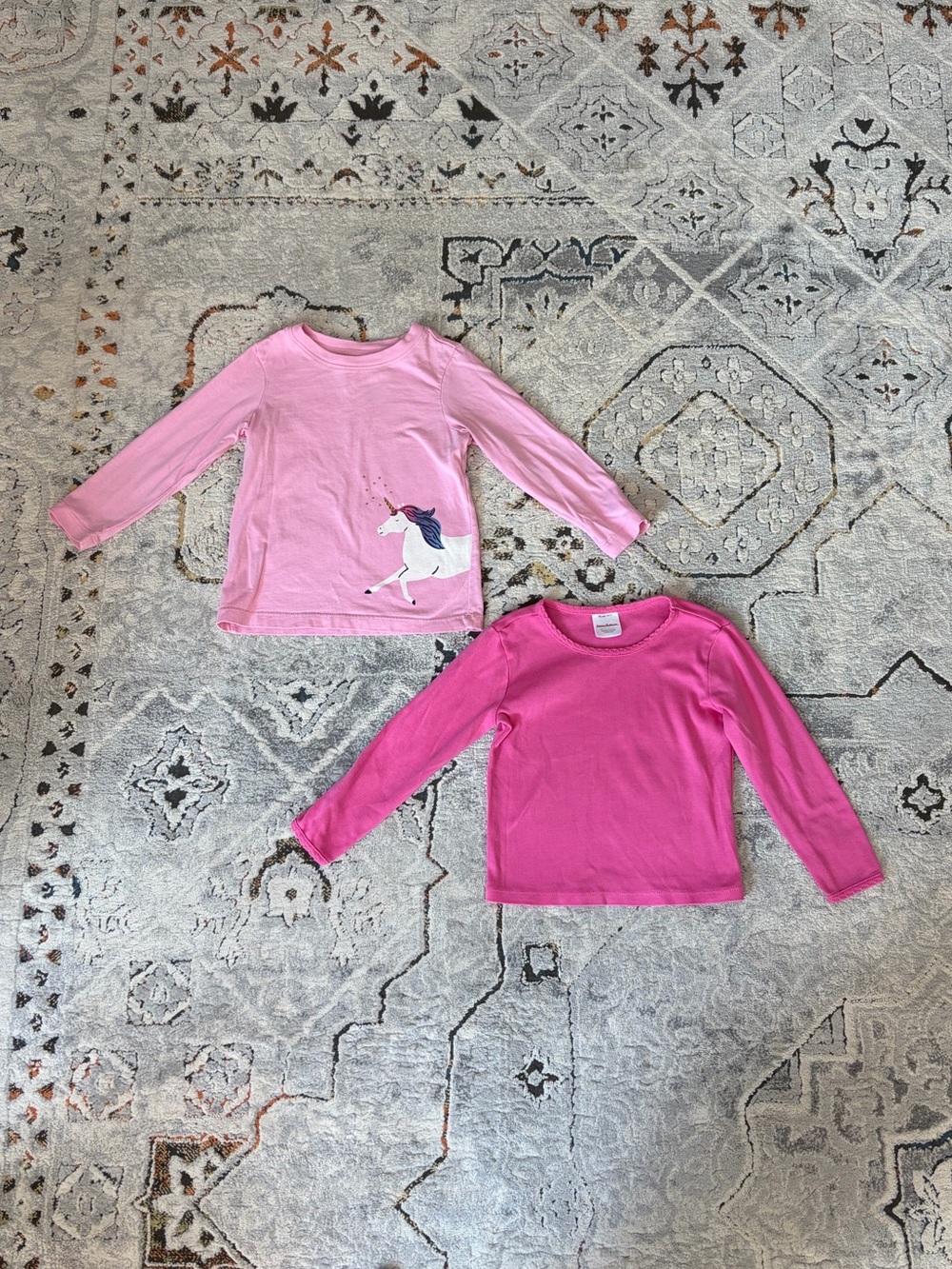 Hanna Andersson Long-Sleeve Tee bundle, 3T